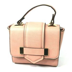 Urban Expressions Small Crossbody Purse Vegan Leather Pink Dust